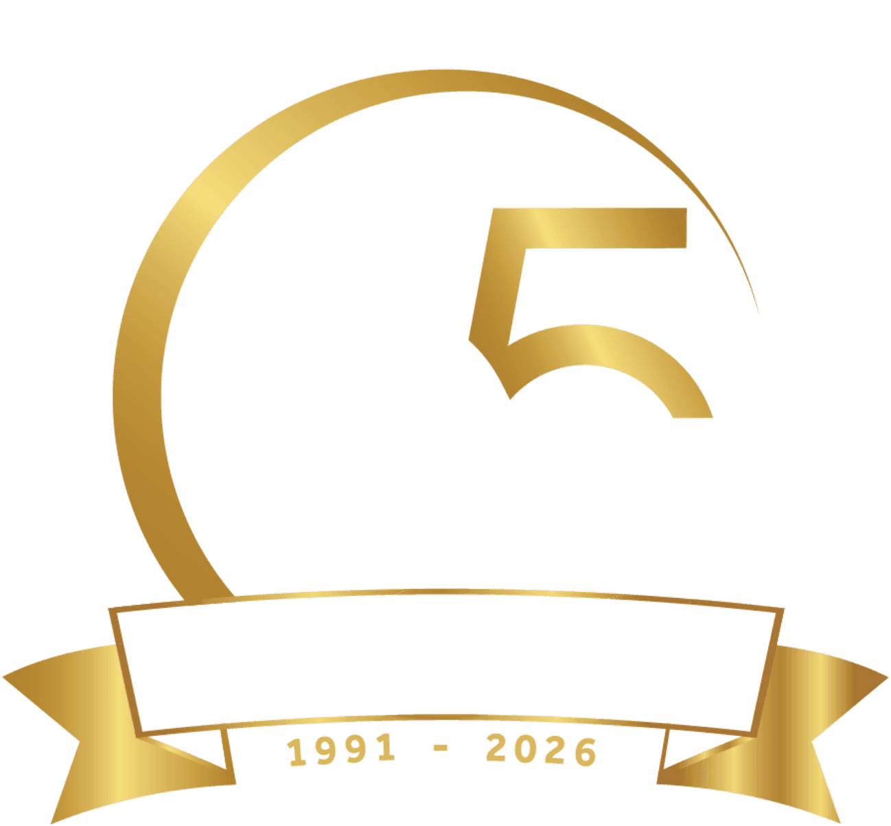 CTU 35 years anniversary logo, 1991 to 2026